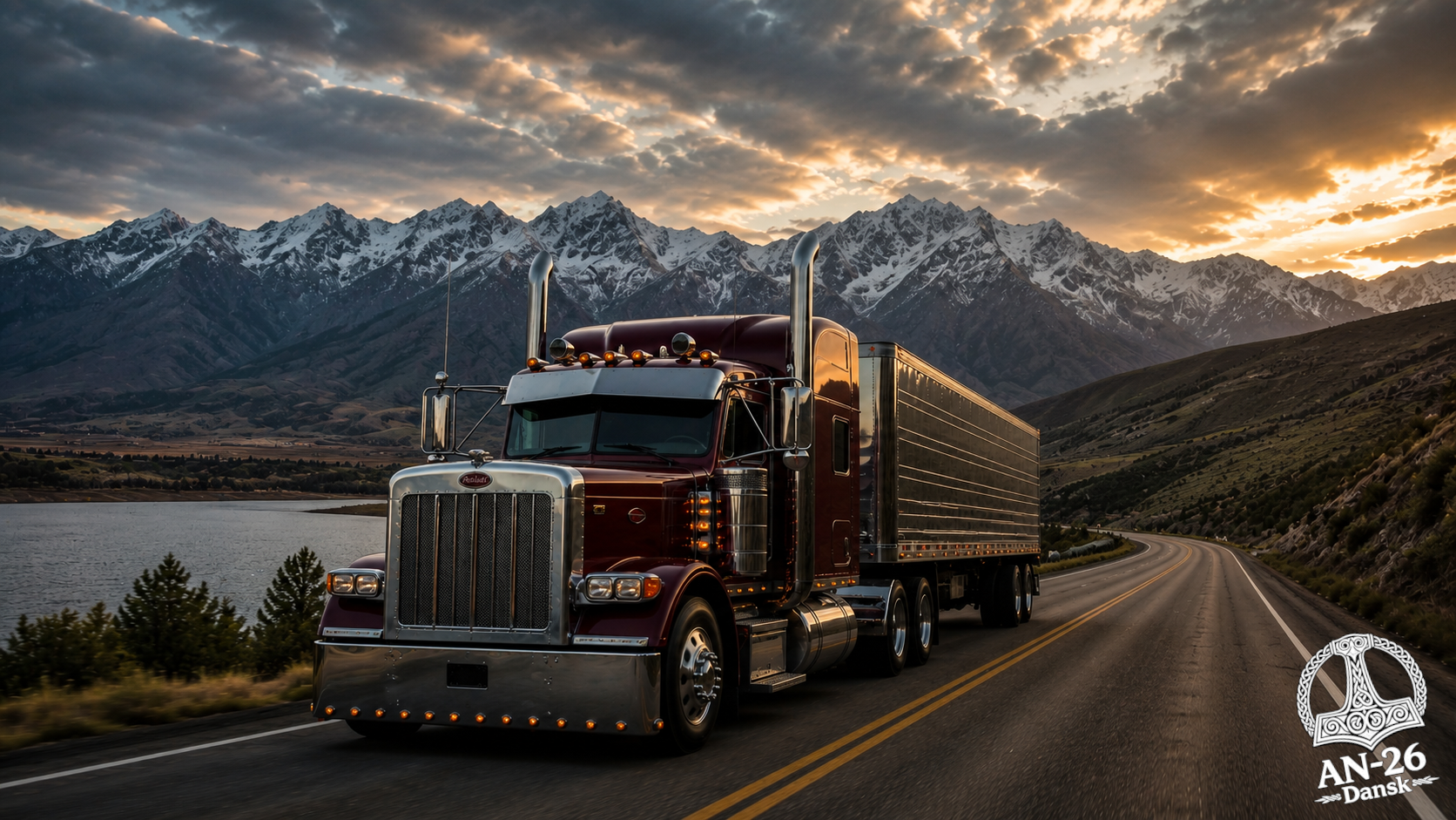 Krom På Min Peterbilt cover